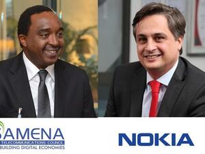 Bocar A. BA, Chief Executive Officer of SAMENA  , Bernard Najm, head of the Middle East Market Unit at Nokia