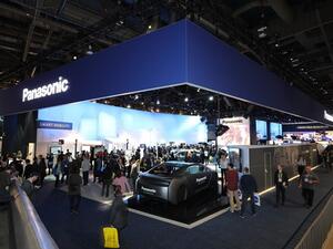 Panasonic CES booth
