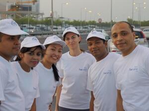 During the event