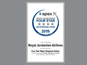 2019 Four-Star Major Regional Airline.