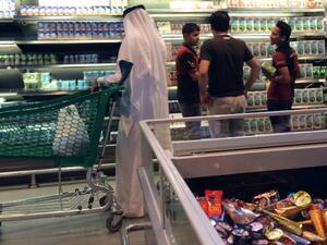 The country is working to double local production of food items within a year of the beginning of the blockade. (AFP)