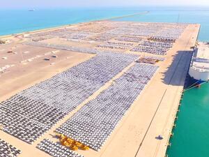 RORO at Khalifa Port.