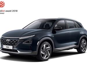 Hyundai’s Fuel Cell vehicle NEXO and the subcompact SUV Kona were awarded in the Cars and Motorcycles category. 