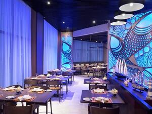 مطعم سي سكيب Seascape في فندق ويندهام غاردن كورنيش عجمان