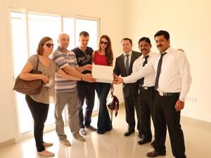 السيد فاليري ستارسيف وعائلته