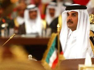 The Amir said the country's exports increased by 18 percent after the blockade. (AFP)