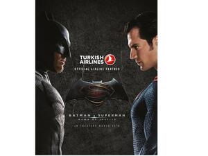الخطوط الجوية التركية تعرض فيلم "باتمان ضد سوبرمان: فجر العدالة" حصرياً على متن طائراتها