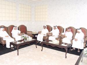 خلال الزيارة