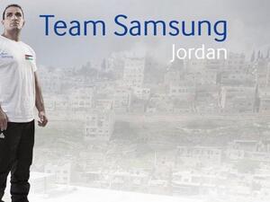 لاعب المصارعة الأردني يحيى أبو طبيخ