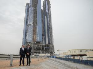 Ziad El Chaar, ManagIng Director, DAMA and Ghassan Aridi, Chairman, Paramount Hotels & Resorts,