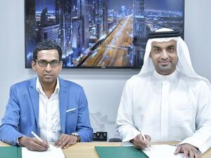 During the signing ceremony