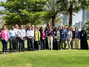  WISH staff pictured with medical faculty who attended the Academy for Emerging Leaders in Patient Safety last week