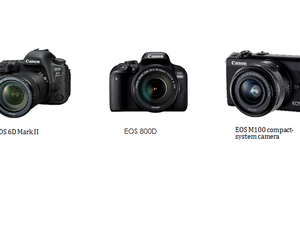 Canon develops the key components featured in its interchangeable-lens cameras in the pursuit of "Speed, Comfort and High Image Quality, the core concept of the EOS series.” 