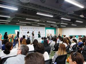 During the event