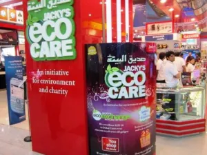 Through Dubai Cares’ Point of Sale Promotion, customers are given the opportunity to donate AED5 by choosing to add the amount to purchases madeat Jacky’s