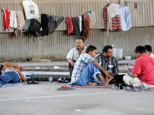 12 percent of the positions are occupied by expatriates. (AFP)
