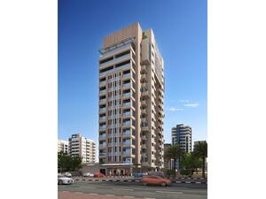 The 14 storey building will include 130 units, including 12 studios, 86 one-bedroom apartments and 32 two-bedroom apartments, with commercial elements and a resident’s health centre.
