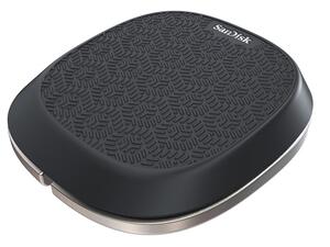 SanDisk iXpand Base, especially made for iPhone and automatically backs up photos, videos & contacts while the phone is kept on charging mode.