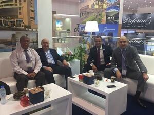 At the show, the team headed by Yasser Moussa, Executive Assistant Manager met with representatives from Travel Agencies, Destination Management Companies, Tour Operators, and Online Booking Agencies.