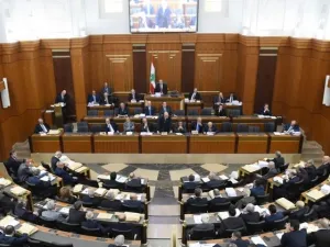 Monday’s sessions were characterized by disorganization, and saw the endorsement of just five draft laws amid cacophonous debate. (AFP)