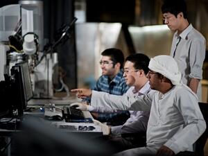 Masdar Institute students