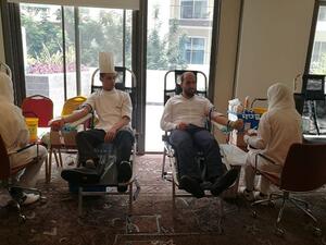 Mysk Al Mouj’s employees from the various department participated in the initiative at the venue’s stunning premises.