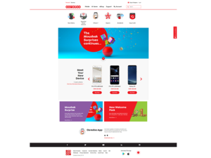 الموقع الإلكترونيّ الجديد لـ Ooredoo 