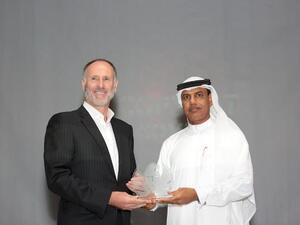 OSN CEO Martin Stewart and Ahmed Mahboob Musabih, Director of Dubai Customs. 