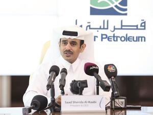 Saad Sherida Al Kaabi, Qatar Petroleum President & CEO and the Chairman of Qatargas.