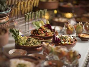 Crafted by the resident culinary experts, Leopold’s of London offers guests a three-course set of sumptuous traditional Middle Eastern specialties priced at AED 89 per person. 