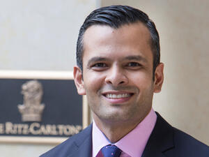 Raghu Menon, General Manager of The Ritz-Carlton. (Trade Arabia)