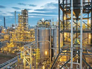 Today SABIC’s chemical operations embrace the world, with plants in Geleen, in the Netherlands, and Yanbu in Saudi Arabia, but its striking headquarters are still in Riyadh. (Arab News)