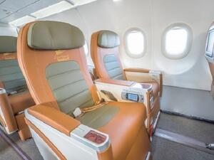 The carrier is operating a two-class A320 between the two cities, offering 16 seats in ‘BusinessFirst’ class.