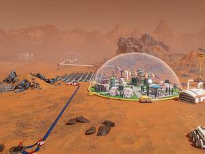 The UAE is building a Mars City in the desert near Dubai for visitors to get a taste of what life is going to be like on Mars. (Dubai Media Office)