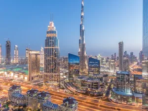 The construction of the new roads aim to improve the capacity of the traffic flow on Sheikh Zayed Road. (Shutterstock)