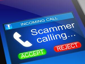 The fraudsters would resort to "fake" phishing methods to convince the victim that they have access to personal information. (Shutterstock)