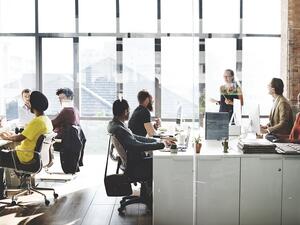 Every week 60per cent of the UAE employees are working at least one day a week somewhere other than the office. (Shutterstock)