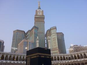 Hotel rooms in the central area of Makkah have been sold out for the last ten days of Ramadan. (Shutterstcok)