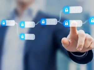 Blockchain — which acts as a digital public ledger that records transactions — could cut out the need for much of this paper-based documentation. (Shutterstock)
