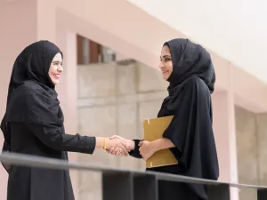 Female trainees are acquainted with work procedures in the sector, methods of checking documents, work ethics and getting training on security skills in dealing with the public. (Shutterstock)