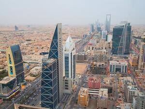 Total office stock in Saudi Arabia’s capital stood at 4.2 million square meters of gross leasable area by the end of 2018. (Shutterstock)
