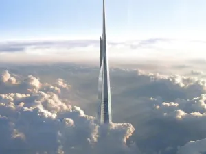 The Jeddah Tower is projected to be over 1,000 meters (3,281 feet) tall, eclipsing Dubai’s Burj Khalifa, which is over 828 meters. (Photo courtesy of the developer)