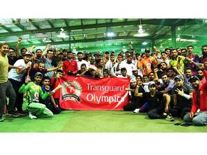 Over 300 members of staff gathered at the United Pro Sports venue in Al Quoz at the weekend for the annual Transguard Olympics. 