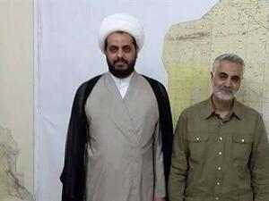 المئات من الطلبة هتفوا بشعارات ضد إيران من بينها (إيران بره بره، بغداد حرة حرة)