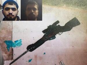 ناصر (يمين) وأكرم بدوي المتهمان يتنفيذ عدة هجمات إطلاق نار ضد إسرائيليين