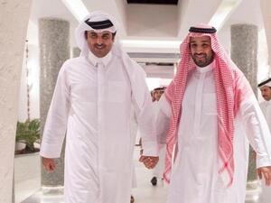  تمنى أمير قطر "التوفيق والسداد لما فيه خير المملكة 