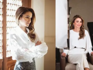 تبهرنا دائماً الملكة رانيا العبدالله ملكة الأناقة والذوق الرفيع بذوقها المرهف