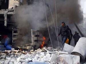  39 شخصا على الأقل قتلوا وأصيب العشرات في الغارات على الرقة
