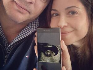 Raya is having her first child with Italian husband Valerio. (Facebook)