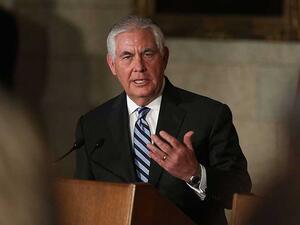 وزير الخارجية الأمريكي ريكس تيلرسون
